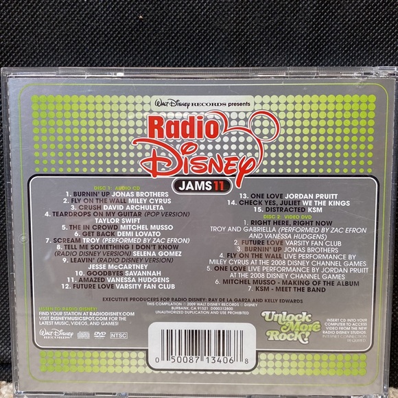 CD/DVD Radio Disney Jams 11 / Various- Box Set, Dual Disc w/Teen Beach CD-Used - Picture 4 of 9